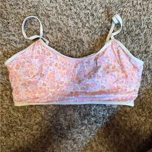 Floral Pink Women's Bralette - Joylab